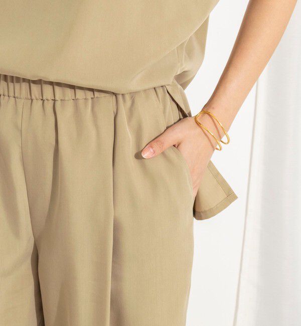 NOLLEY'S「【WEB＆一部店舗限定カラーあり】ウォッシャブルサンドウォッシュイージーワイドパンツ」|その他|