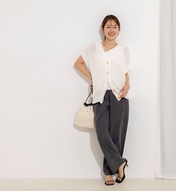 NOLLEY'S「【WEB＆一部店舗限定カラーあり】ウォッシャブルサンドウォッシュイージーワイドパンツ」|その他|