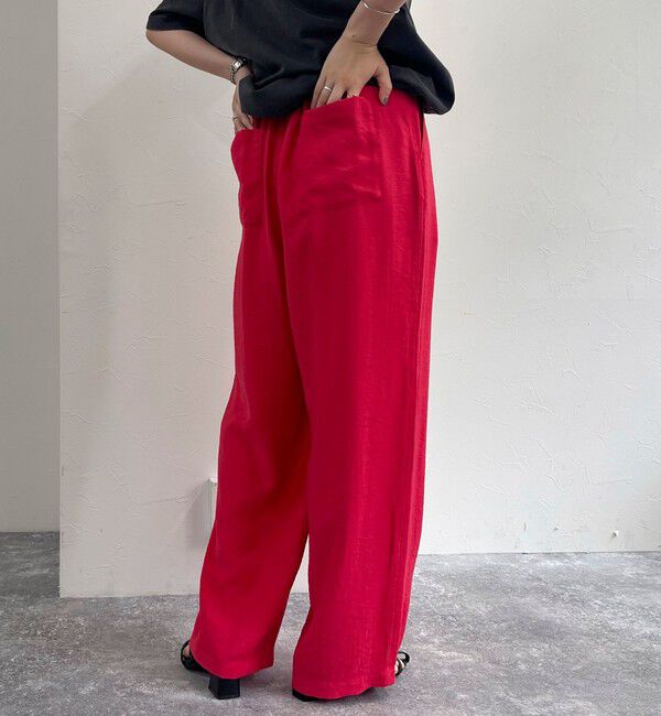 fredy emue「クールタンブラーツイルスラックス」|スラックス|