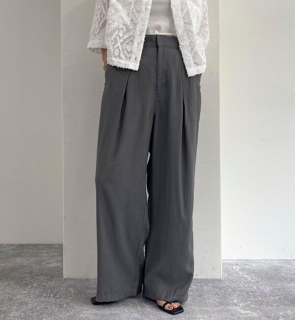 fredy emue「クールタンブラーツイルスラックス」|スラックス|