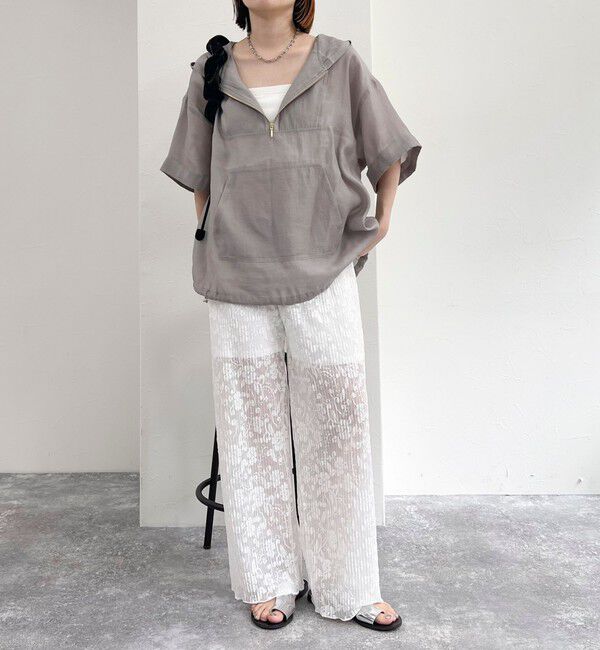 fredy emue「カットレースパンツ」|チノ|