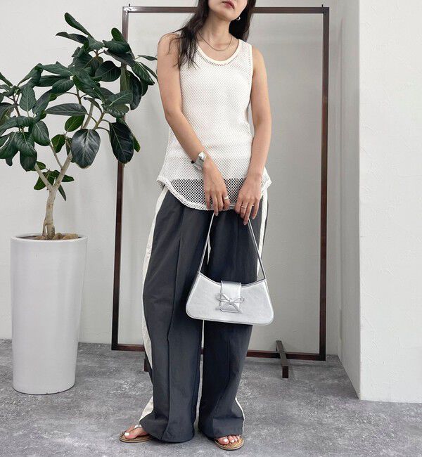 fredy emue「メッシュチュニックタンクトップ」|タンクトップ|