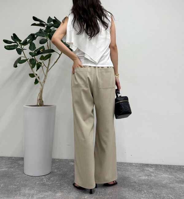 fredy emue「リネン混ノースリーブニットプルオーバー」|タンクトップ|