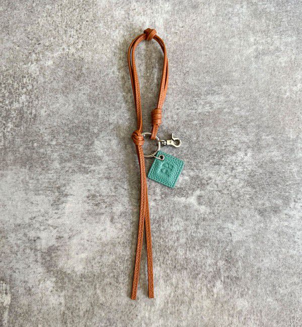 fredy emue「FRロゴ＆タッセルレザーチャーム」|チャーム・キーホルダー|