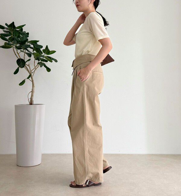 fredy emue「ベロア半袖Tシャツ」|Tシャツ・カットソー|