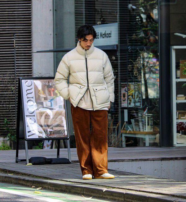 GLOSTER「【GLOSTER別注】TAION パッカブル ボリュームダウンジャケット」|ダウン|