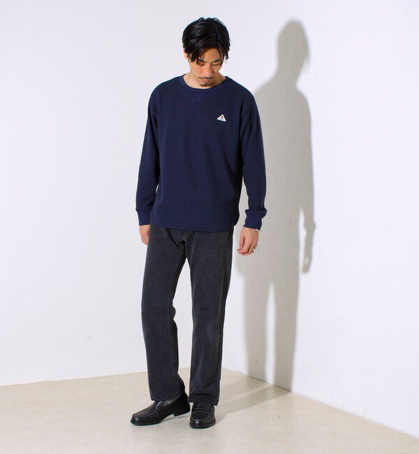 GLOSTER「【レイヤードに最適】【GEVACO】ワッフル素材ロングスリーブTシャツ」|Tシャツ・カットソー|