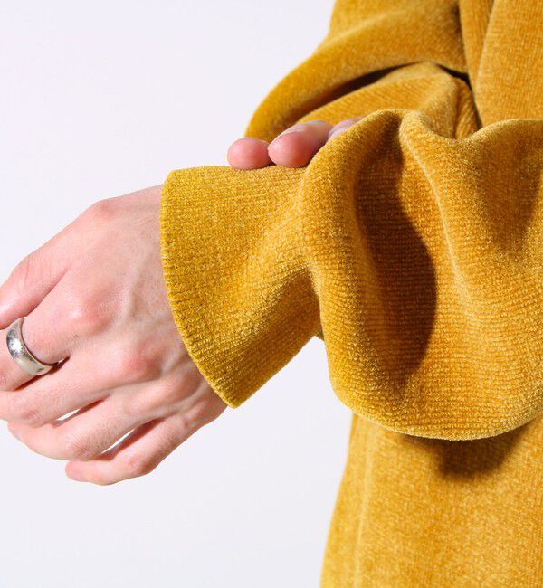 GLOSTER「【昨年人気アイテム再登場！チクチクしないニット】モールバックボーダー ヘンリーネックニット」|ニット・セーター|