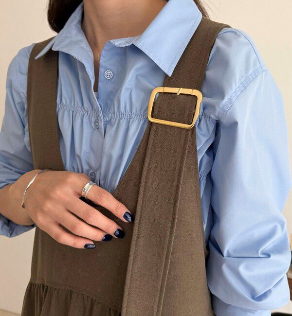 fredy emue「ウール調ジャンスカ」|ワンピース|