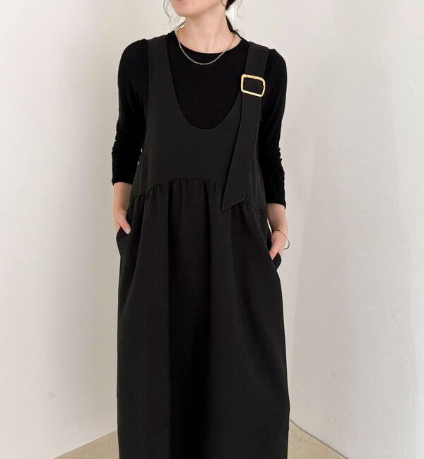 fredy emue「ウール調ジャンスカ」|ワンピース|