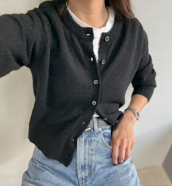 fredy emue「【@sora_522m企画】ウール混天竺カーディガン」|カーディガン|