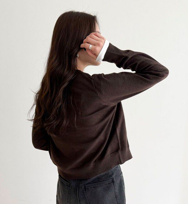 fredy emue「FR刺繍ベーシックカーディガン」|カーディガン|