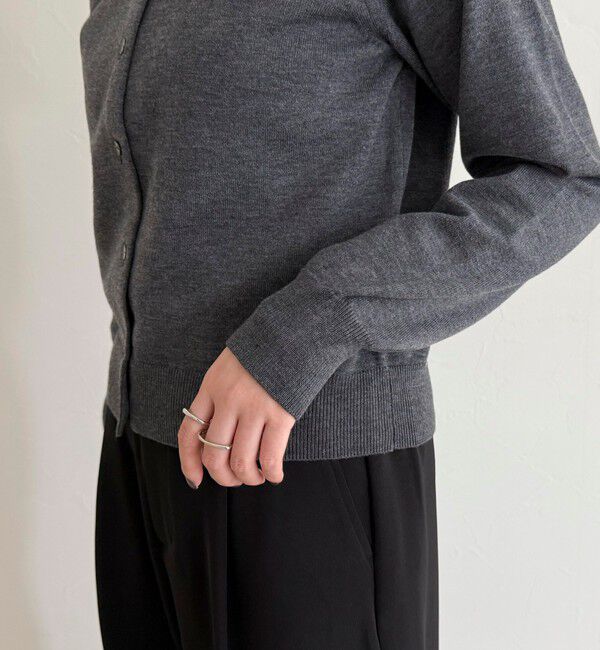 fredy emue「FR刺繍ベーシックカーディガン」|カーディガン|