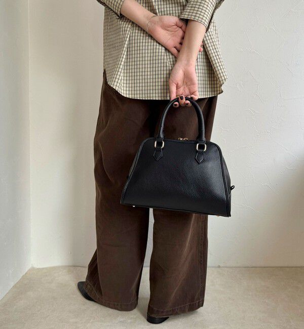 fredy emue「台形ファスナーボストンバッグ」|ショルダー・メッセンジャー|