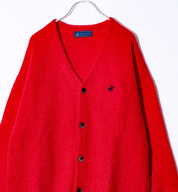 GLOSTER「【実績品番/UNISEX/別注柄あり】【BHPC】モヘヤタッチニットカーディガン」|カーディガン|