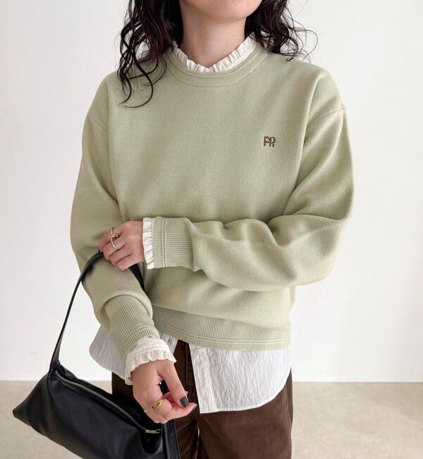 fredy emue「バンドカラーフリルシャツ」|シャツ・ブラウス|