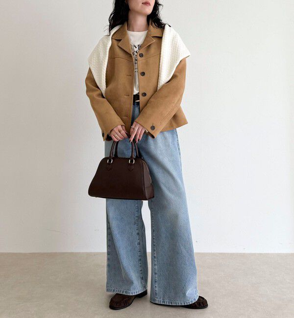 fredy emue「フェイクスエードジャケット」|テーラードジャケット|