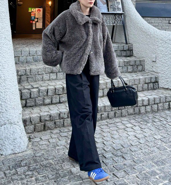 fredy emue「フェイクファーコート」|その他|