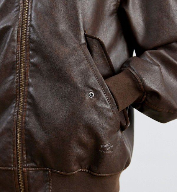 GLOSTER「【ARMY TWILL/アーミーツイル】Vegan Leather Blouson」|その他|