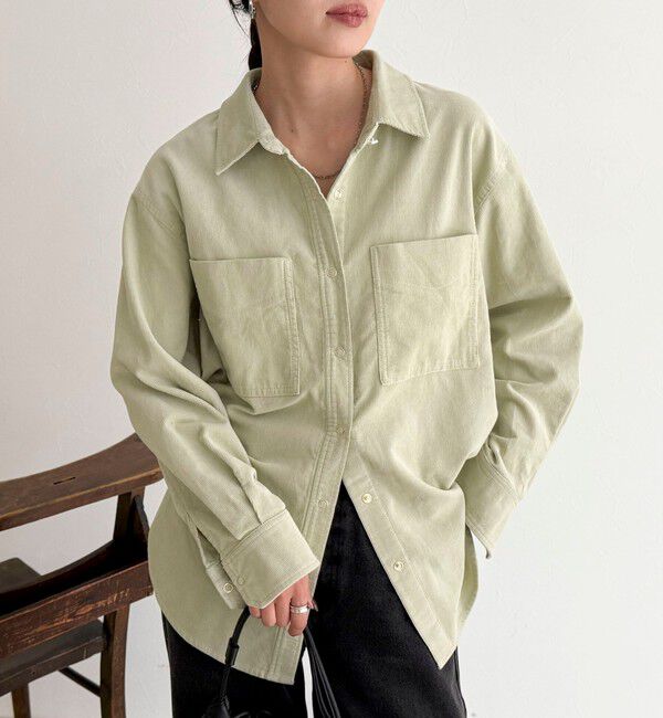 fredy emue「コーデュロイシャツ」|シャツ・ブラウス|