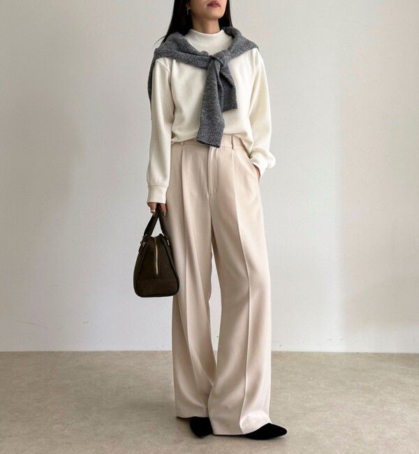 fredy emue「ニットソークロップドプルオーバー」|Tシャツ・カットソー|