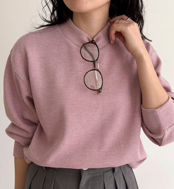 fredy emue「ニットソークロップドプルオーバー」|Tシャツ・カットソー|