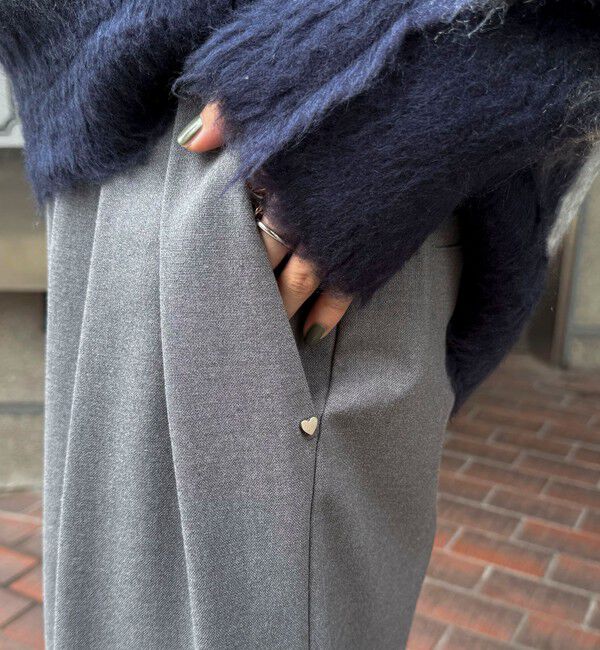 fredy emue「3タックハートリベットパンツ」|チノ|