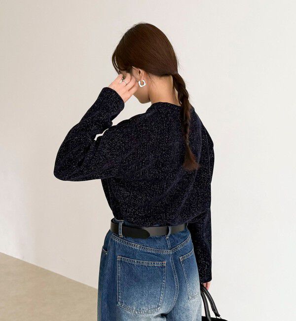 fredy emue「ラメモールプルオーバー」|Tシャツ・カットソー|