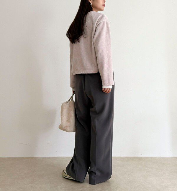 fredy emue「ラメモールプルオーバー」|Tシャツ・カットソー|