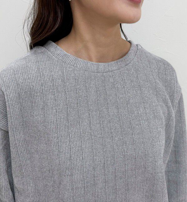 fredy emue「ラメモールプルオーバー」|Tシャツ・カットソー|