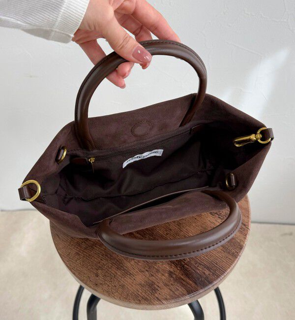 fredy emue「フェイクスエードミニトートバッグ」|ショルダー・メッセンジャー|