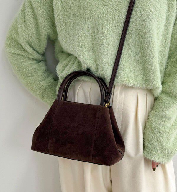 fredy emue「フェイクスエードミニトートバッグ」|ショルダー・メッセンジャー|