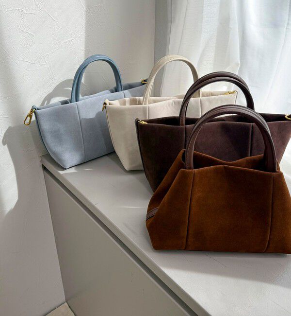 fredy emue「フェイクスエードミニトートバッグ」|ショルダー・メッセンジャー|