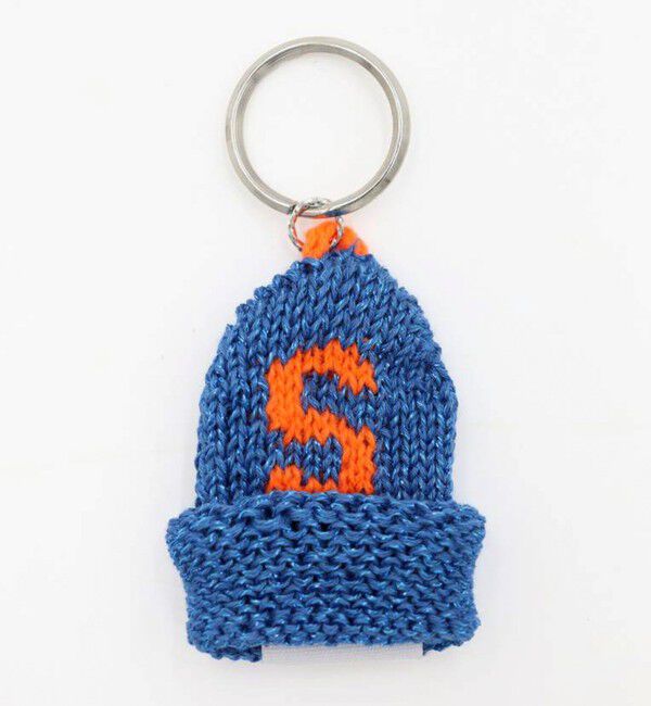 GLOSTER「【INFIELDER DESIGN/インフィールダーデザイン】ALPHABET HOLDER」|チャーム・キーホルダー|ブルー