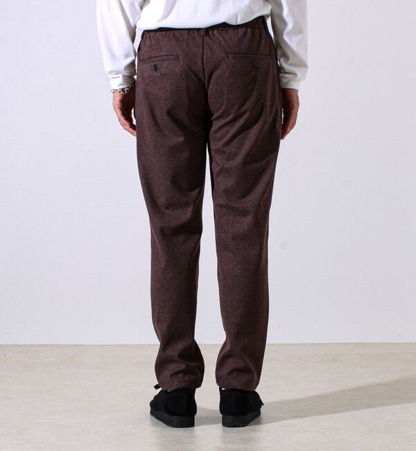 GLOSTER「【Deep Shape】微起毛ストレッチ イージーパンツ」|チノ|