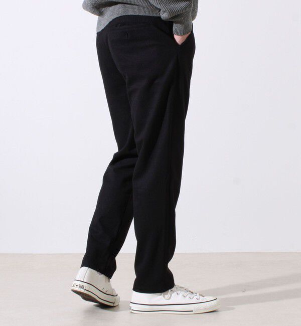 GLOSTER「【Deep Shape】微起毛ストレッチ イージーパンツ」|チノ|