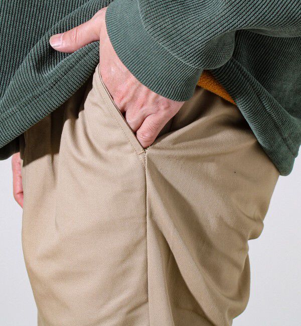 GLOSTER「【Dickies/ディッキーズ】TCツイル テーパードイージーパンツ」|チノ|