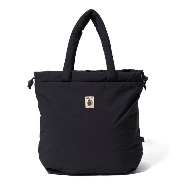 GLOSTER「【COBMASTER/コブマスター】PADDED-MUFFIN DRAWSTRING TOTE」|トートバッグ|ブラック