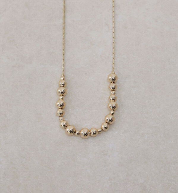 fredy emue「ボールメタルトップアジャストネックレス」|ネックレス|