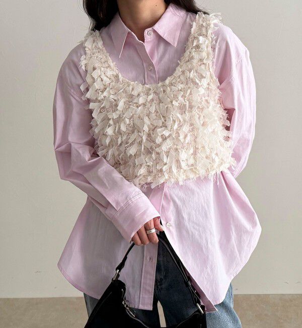 fredy emue「リボンテープビスチェ」|ベスト・ジレ|