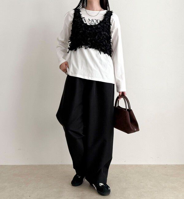 fredy emue「リボンテープビスチェ」|ベスト・ジレ|