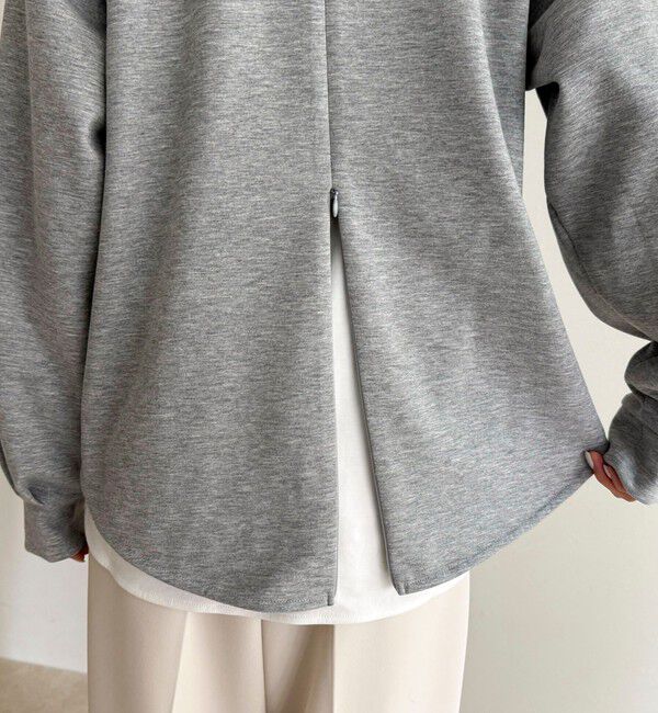 fredy emue「バックスリットポンチプルオーバー」|Tシャツ・カットソー|