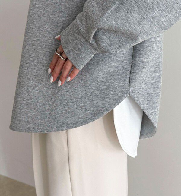 fredy emue「バックスリットポンチプルオーバー」|Tシャツ・カットソー|