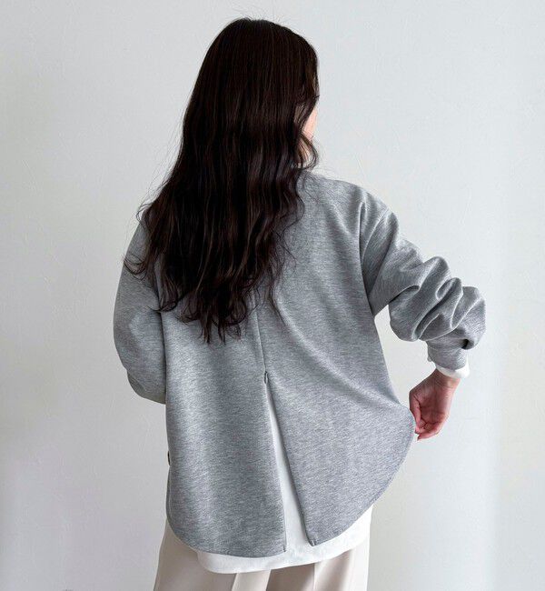 fredy emue「バックスリットポンチプルオーバー」|Tシャツ・カットソー|