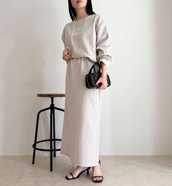 fredy emue「【セットアップ対応】パウダリーツイルコクーンブラウス」|シャツ・ブラウス|