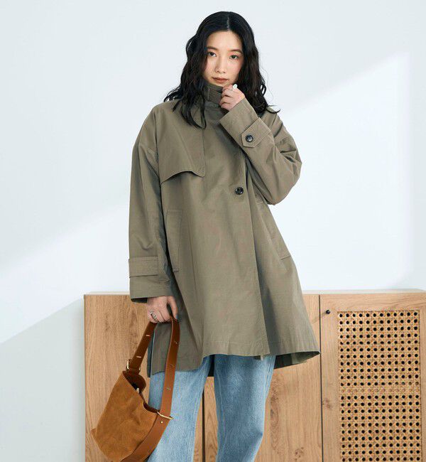 fredy emue「ミドル丈オーバートレンチコート」|トレンチコート|