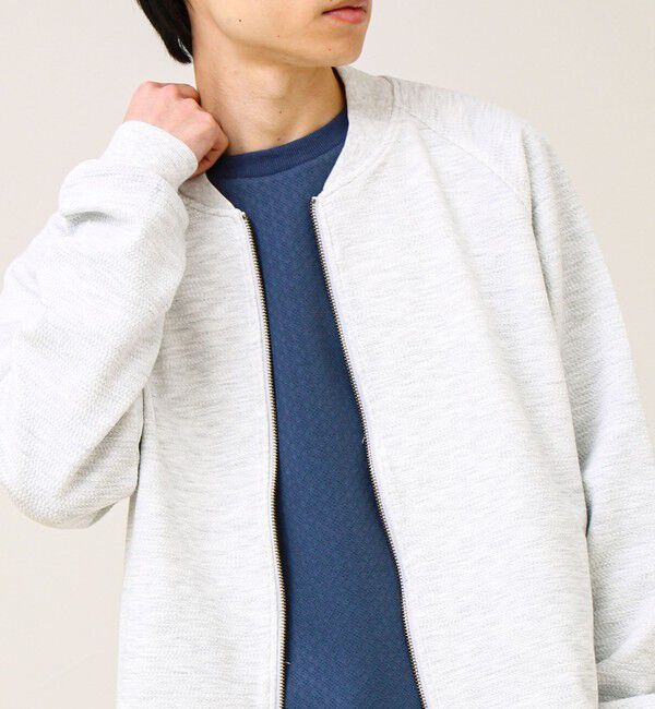 GLOSTER「【きれいめに使える】フクレジャガード MA1カーデ」|カーディガン|