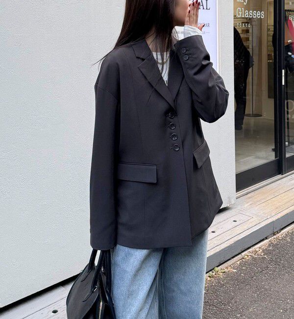 fredy emue「シングルオーバーテーラードジャケット」|テーラードジャケット|