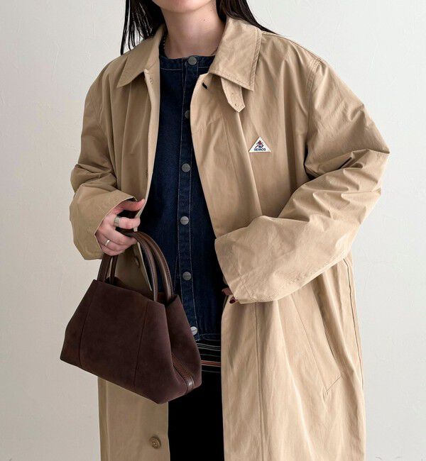 fredy emue「【GEVACO/ゲバコ】ステンカラーコート」|ステンカラーコート|ベージュ