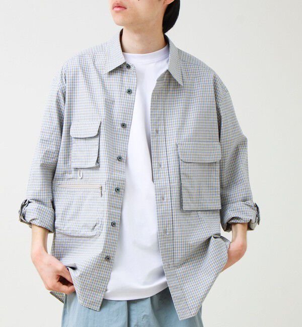 GLOSTER「【ギアディテール】チェック フィッシングシャツ」|シャツ・ブラウス|
